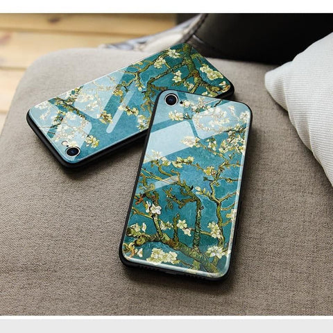 Huawei Y9 Prime 2019 Cover - Floral Series 2 - D311- HQ Ultra Shine Premium Infinity Glass Soft Silicon Borders Case ( Fast Delivery )