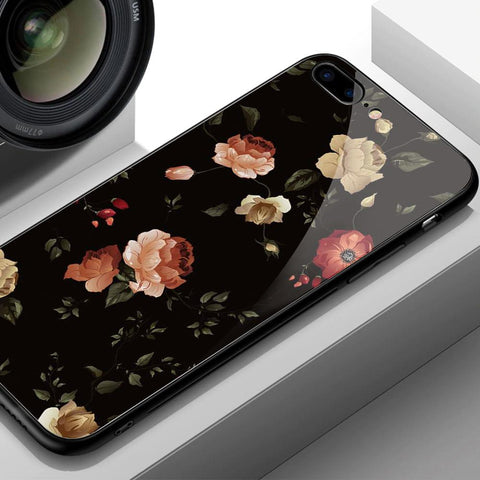 Oppo A72 Cover - Floral Series 2 - D31 - HQ Ultra Shine Premium Infinity Glass Soft Silicon Borders Case ( Fast Delivery )