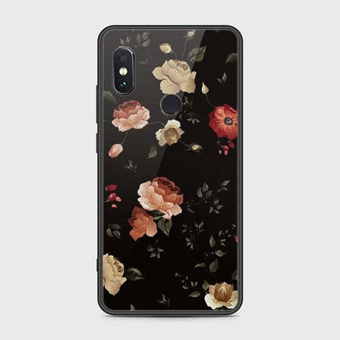 Xiaomi Redmi Note 5 AI Dual Camera Cover - Floral Series 2 - HQ Ultra Shine Premium Infinity Glass Soft Silicon Borders Case