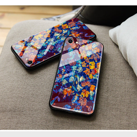 Oppo A18 Cover- Floral Series 2 - HQ Ultra Shine Premium Infinity Glass Soft Silicon Borders Case