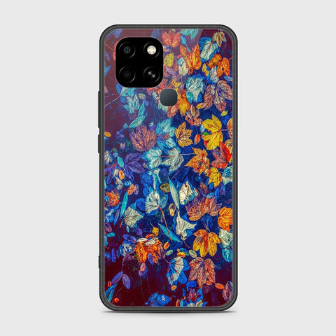 Infinix Smart 6 HD Cover- Floral Series 2 - HQ Ultra Shine Premium Infinity Glass Soft Silicon Borders Case