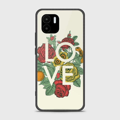 Xiaomi Poco C50 Cover - Floral Series 2 - HQ Ultra Shine Premium Infinity Glass Soft Silicon Borders Case