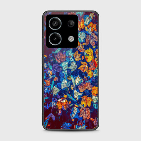 Xiaomi Poco M6 Pro 4G Cover- Floral Series 2 - HQ Ultra Shine Premium Infinity Glass Soft Silicon Borders Case