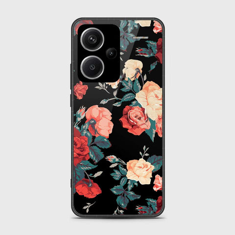 Xiaomi Redmi Note 13 Pro Plus 5G XFF Edition Cover- Floral Series 2 - HQ Ultra Shine Premium Infinity Glass Soft Silicon Borders Case