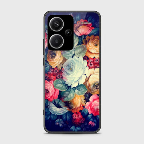 Xiaomi Redmi Note 13 Pro Plus 5G XFF Edition Cover- Floral Series 2 - HQ Ultra Shine Premium Infinity Glass Soft Silicon Borders Case