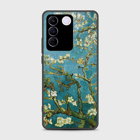 Vivo V27e Cover- Floral Series 2 - HQ Premium Shine Durable Shatterproof Case