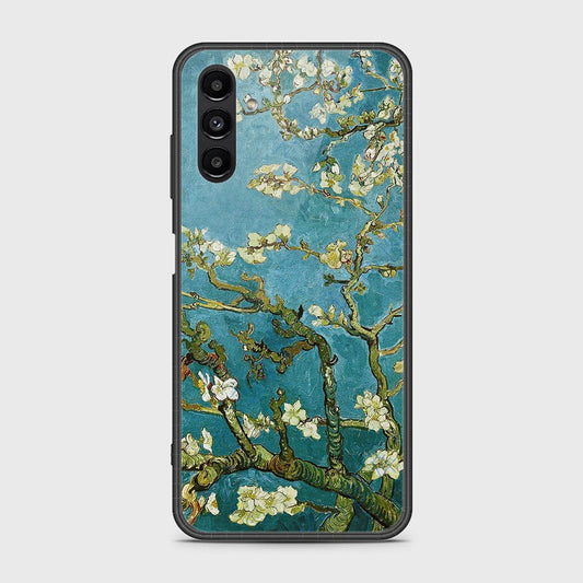 Samsung Galaxy A04s Cover- Floral Series 2 - HQ Ultra Shine Premium Infinity Glass Soft Silicon Borders Case (Fast Delivery)