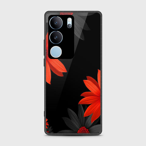 Vivo V29 Cover- Floral Series 2 - HQ Premium Shine Durable Shatterproof Case