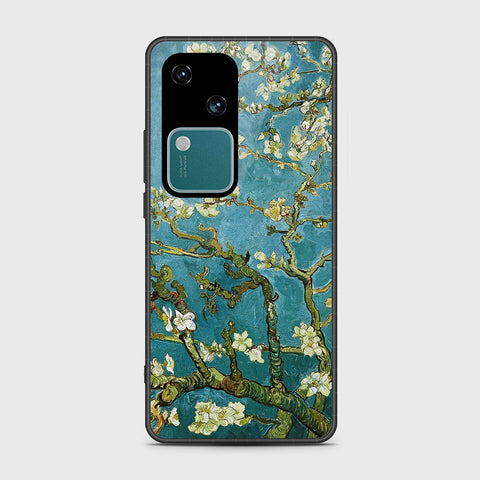 Vivo V30 Cover- Floral Series 2 - HQ Premium Shine Durable Shatterproof Case