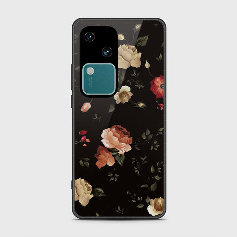 Vivo V30 Cover- Floral Series 2 - HQ Premium Shine Durable Shatterproof Case