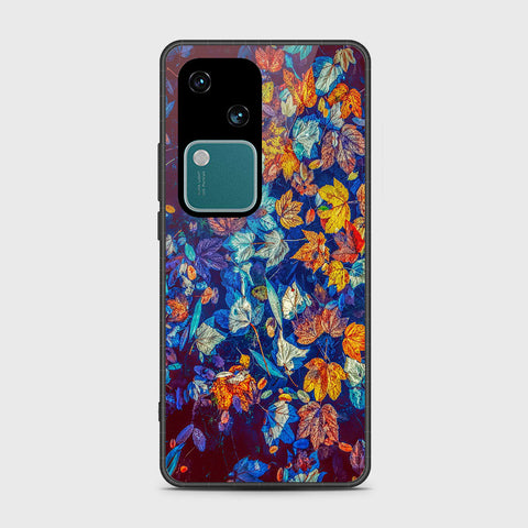 Vivo V30 Cover- Floral Series 2 - HQ Premium Shine Durable Shatterproof Case