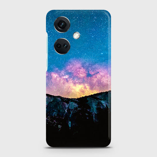 OnePlus Nord CE3 Cover - Embrace Dark Galaxy  Trendy Printed Hard Case with Life Time Colors Guarantee