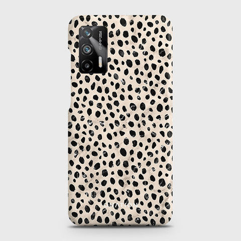 Realme Q3 Pro 5G  Cover - Bold Dots Series - Matte Finish - Snap On Hard Case with LifeTime Colors Guarantee