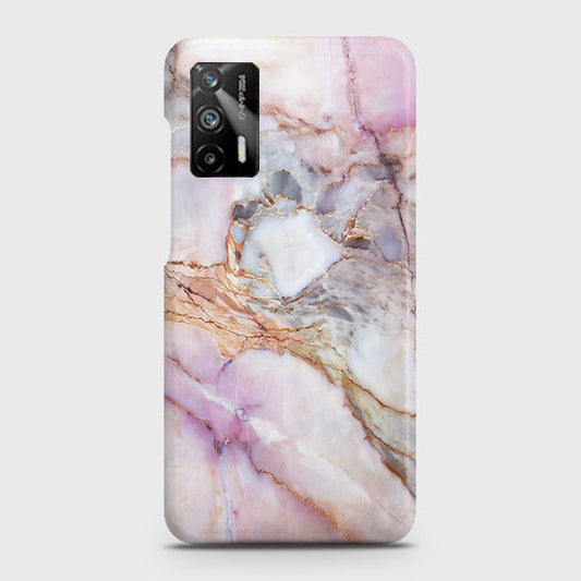 Realme Q3 Pro 5G Cover - Violet Sky Marble Trendy Printed Hard Case with Life Time Colors Guarantee