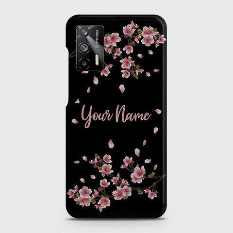 Realme Q3 Pro 5G  Cover - Floral Series - Matte Finish - Snap On Hard Case with LifeTime Colors Guarantee