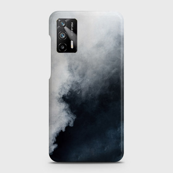 Realme Q3 Pro 5G Cover - Trendy White Floor Marble Printed Hard Case with Life Time Colors Guarantee