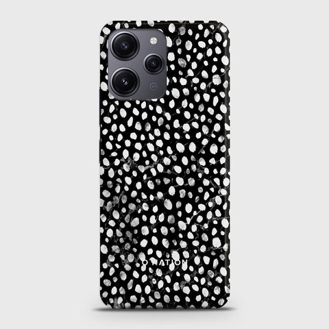 Xiaomi Redmi 12  Cover - Bold Dots Series - Matte Finish - Snap On Hard Case with LifeTime Colors Guarantee