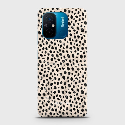 Xiaomi Redmi 12C  Cover - Bold Dots Series - Matte Finish - Snap On Hard Case with LifeTime Colors Guarantee