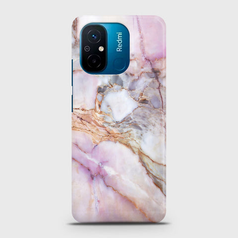 Xiaomi Redmi 12C Cover - Violet Sky Marble Trendy Printed Hard Case with Life Time Colors Guarantee