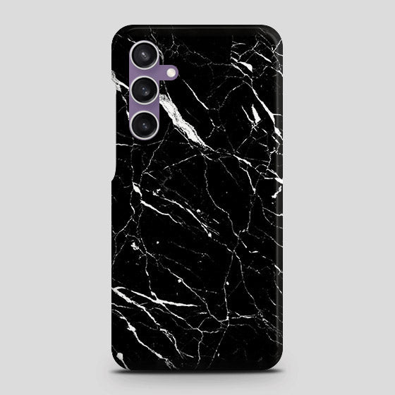 Samsung Galaxy A05s Cover - Trendy Black Marble Printed Hard Case with Life Time Colors Guarantee