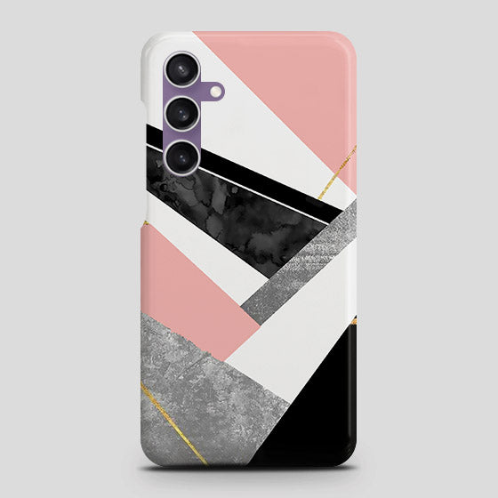 Samsung Galaxy A05s Cover - Geometric Luxe Marble Trendy Printed Hard Case with Life Time Colors Guarantee