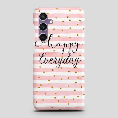 Samsung Galaxy A05s Cover - Trendy Happy Everyday Printed Hard Case with Life Time Colors Guarantee