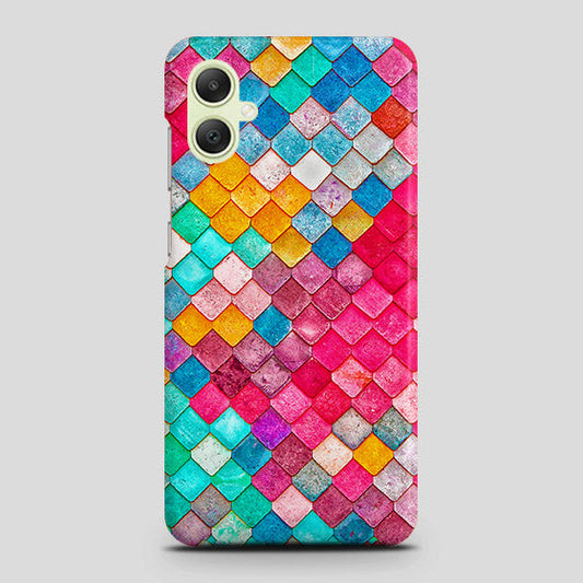 Samsung Galaxy A05 Cover - Chic Colorful Mermaid Printed Hard Case with Life Time Colors Guarantee