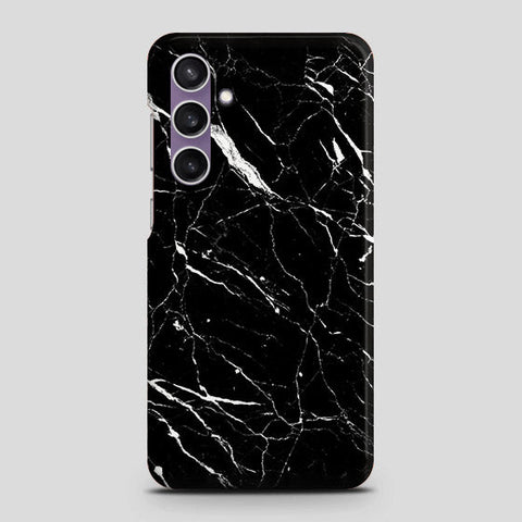 Samsung Galaxy A15 5G Cover - Trendy Black Marble Printed Hard Case with Life Time Colors Guarantee