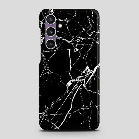 Samsung Galaxy A15 5G Cover - Black Modern Classic Marble Printed Hard Case with Life Time Colors Guarantee