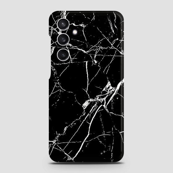 Samsung Galaxy A55 Cover - Black Modern Classic Marble Printed Hard Case with Life Time Colors Guarantee (Fast Delivery)