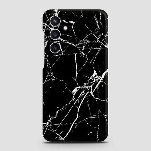 Samsung Galaxy A55 Cover - Black Modern Classic Marble Printed Hard Case with Life Time Colors Guarantee (Fast Delivery)