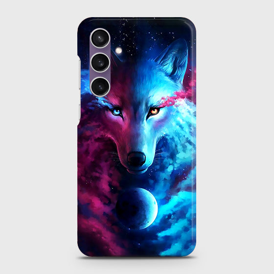 Samsung Galaxy S23 FE Cover - Infinity Wolf Trendy Printed Hard Case with Life Time Colors Guarantee