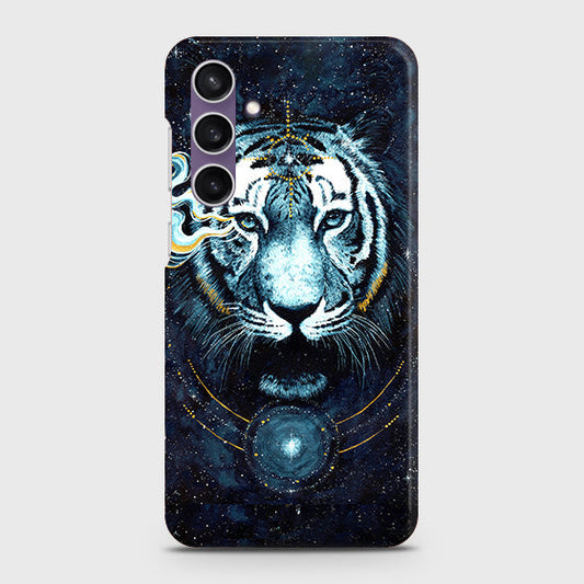 Samsung Galaxy S23 FE Cover - Vintage Galaxy Tiger Printed Hard Case with Life Time Colors Guarantee