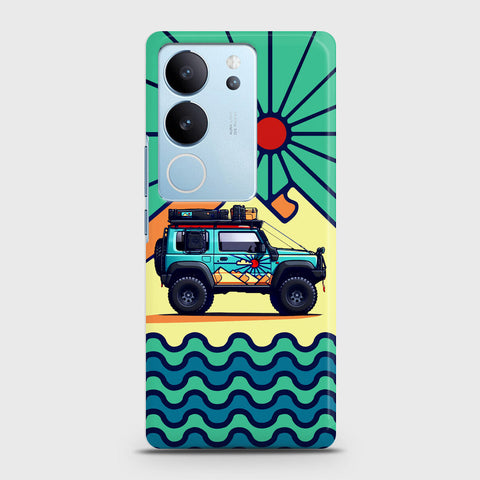 Vivo V29 Pro  Cover - Adventure Series - Matte Finish - Snap On Hard Case with LifeTime Colors Guarantee