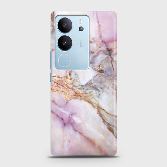 Vivo V29 Cover - Violet Sky Marble Trendy Printed Hard Case with Life Time Colors Guarantee