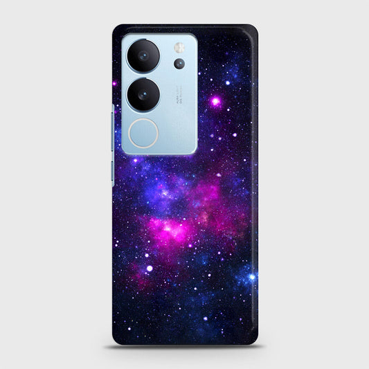 Vivo V29 Cover - Dark Galaxy Stars Modern Printed Hard Case with Life Time Colors Guarantee