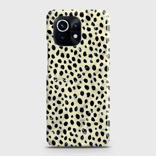 Xiaomi 11 Lite 5G NE Cover - Bold Dots Series - Matte Finish - Snap On Hard Case with LifeTime Colors Guarantee