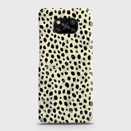 Xiaomi Poco X3  Cover - Bold Dots Series - Matte Finish - Snap On Hard Case with LifeTime Colors Guarantee ( Fast Delivery )