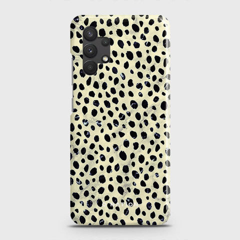 Samsung Galaxy A32 Cover - Bold Dots Series - Matte Finish - Snap On Hard Case with LifeTime Colors Guarantee (Fast Delivery)