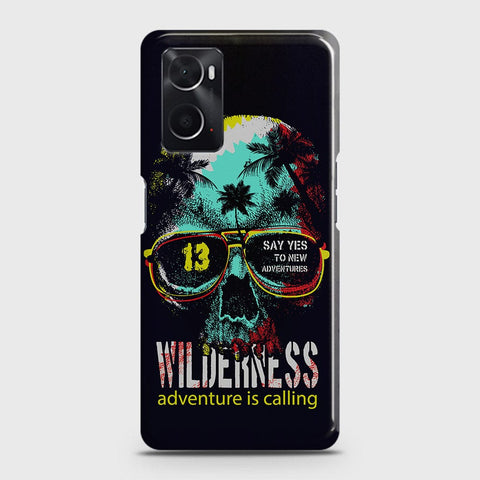 Oppo A96 4G Cover - Adventure Series - Matte Finish - Snap On Hard Case with LifeTime Colors Guarantee