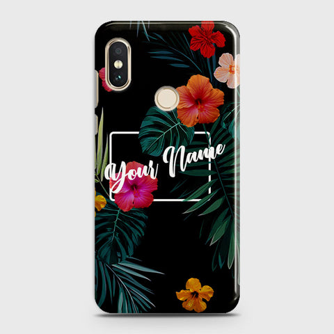 Xiaomi Redmi Note 5 AI Dual Camera Cover - Floral Series - Matte Finish - Snap On Hard Case with LifeTime Colors Guarantee