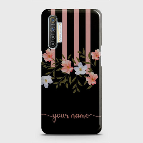 Realme X2 Cover - Floral Series - Matte Finish - Snap On Hard Case with LifeTime Colors Guarantee