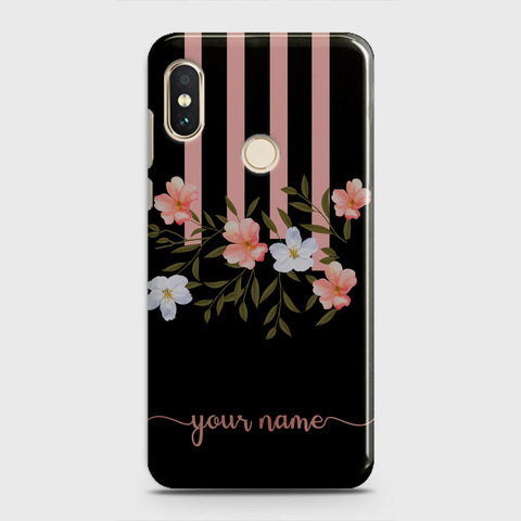 Xiaomi Redmi Note 5 AI Dual Camera Cover - Floral Series - Matte Finish - Snap On Hard Case with LifeTime Colors Guarantee