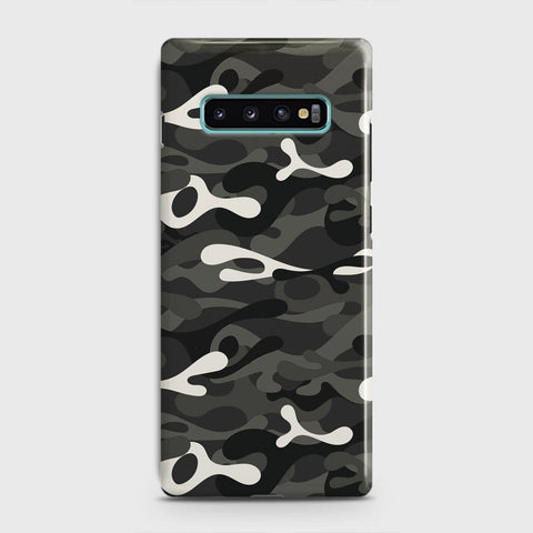 Samsung Galaxy S10 Plus Cover - Camo Series - Ranger Grey Design - Matte Finish - Snap On Hard Case with LifeTime Colors Guarantee (Fast Delivery)