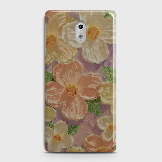 Nokia 6 Cover - Floral Series - Design 11 - White & Green - Matte Finish - Snap On Hard Case with LifeTime Colors Guarantee