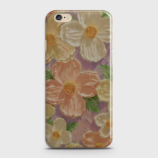 iPhone 6 Plus Cover - Floral Series - Design 11 - White & Green - Matte Finish - Snap On Hard Case with LifeTime Colors Guarantee