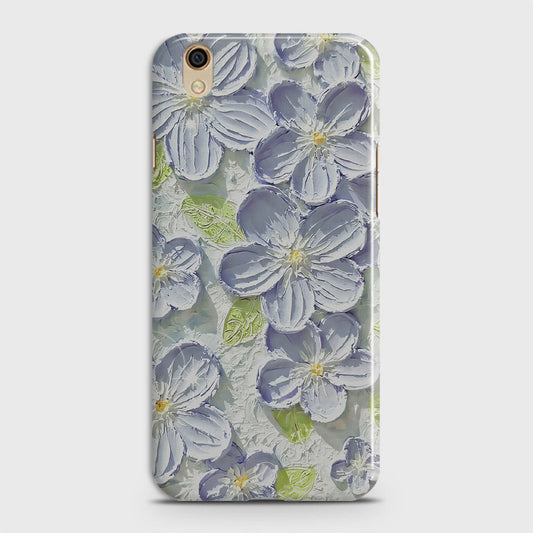 Oppo F1 Plus / R9 Cover - Floral Series - Design 12 - Purple & Green - Matte Finish - Snap On Hard Case with LifeTime Colors Guarantee