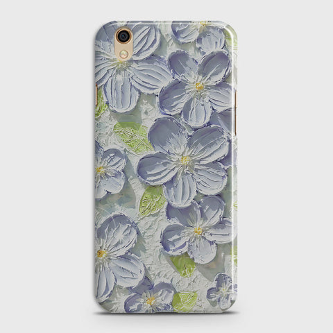 Oppo F1 Plus / R9 Cover - Floral Series - Design 12 - Purple & Green - Matte Finish - Snap On Hard Case with LifeTime Colors Guarantee