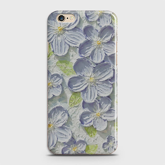 iPhone 6 Plus Cover - Floral Series - Design 12 - Purple & Green - Matte Finish - Snap On Hard Case with LifeTime Colors Guarantee