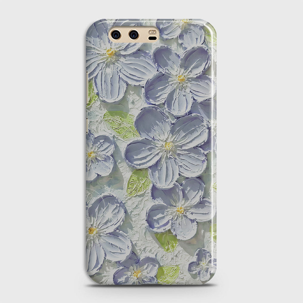 Huawei P10 Plus Cover - Floral Series - Design 12 - Purple & Green - Matte Finish - Snap On Hard Case with LifeTime Colors Guarantee